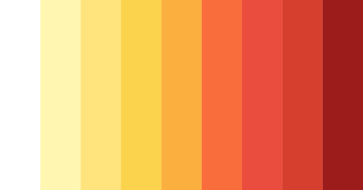 Download sunny crimson delight color palette PNG image (landscape)