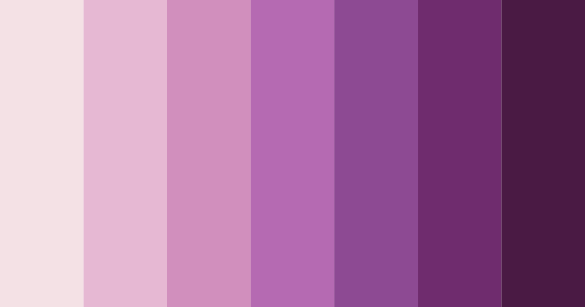 Download pink night color palette PNG image (landscape)