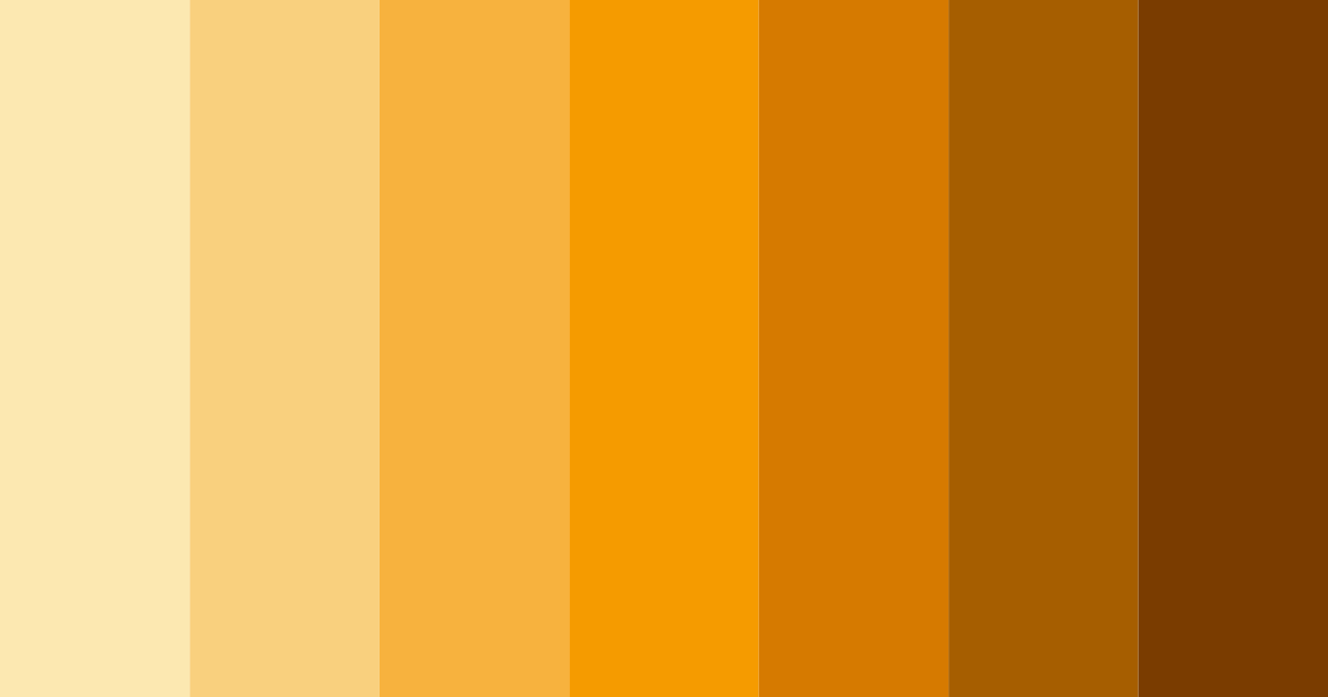 Download warm goodbye color palette PNG image (landscape)