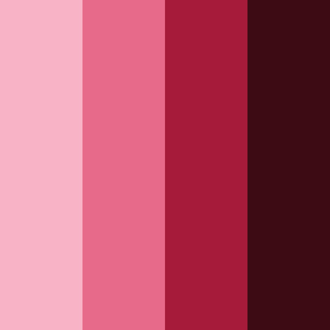 Download bloody pink color palette PNG image (square)