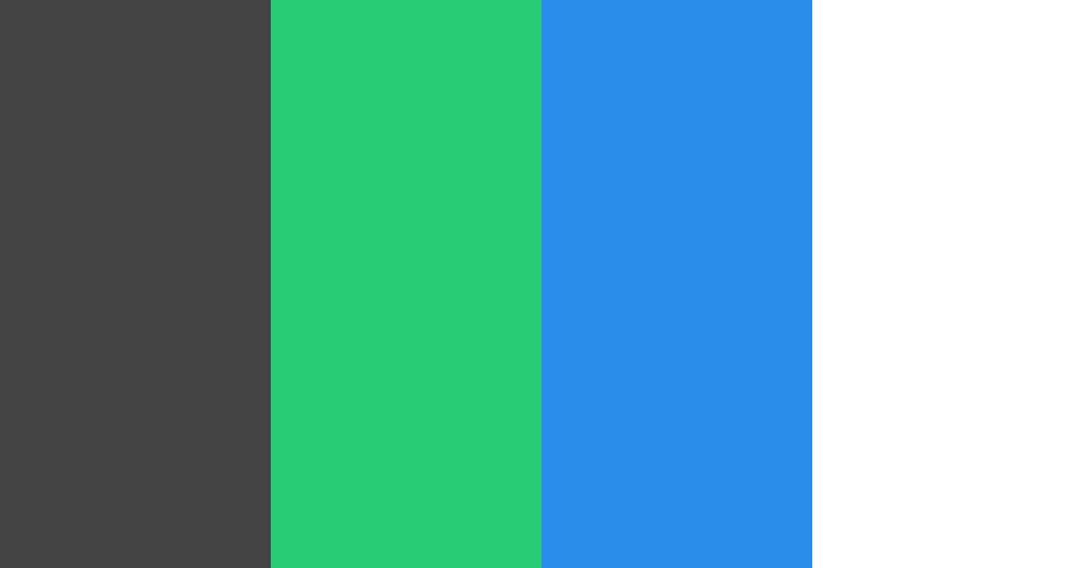 Download minty gray color palette PNG image (landscape)