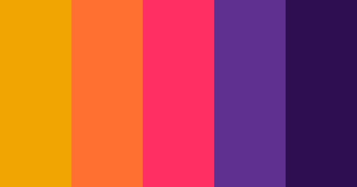 Download cyberpunk orange color palette PNG image (landscape)