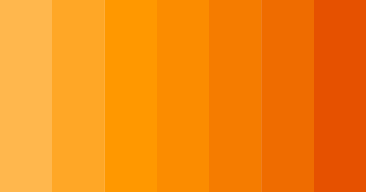 Download electric sunrise color palette PNG image (landscape)