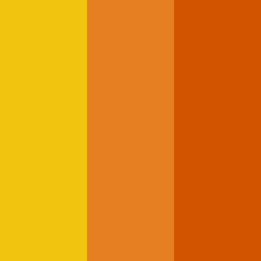 Download yellow street fashion color palette PNG image (square)