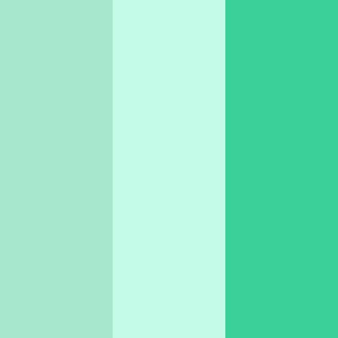 Download minted serenity color palette PNG image (square)