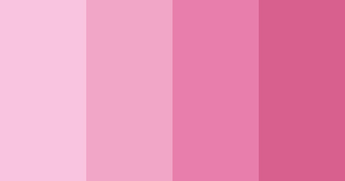 Download blossom dreams color palette PNG image (landscape)