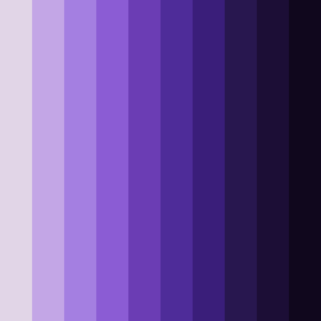 Download royal purple dreams color palette PNG image (square)