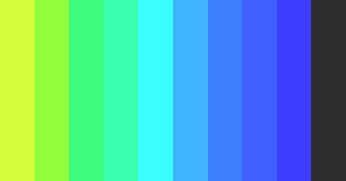Download neon intersection color palette PNG image (landscape)