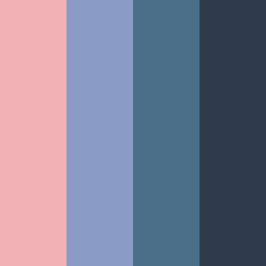 Download wine blue color palette PNG image (square)