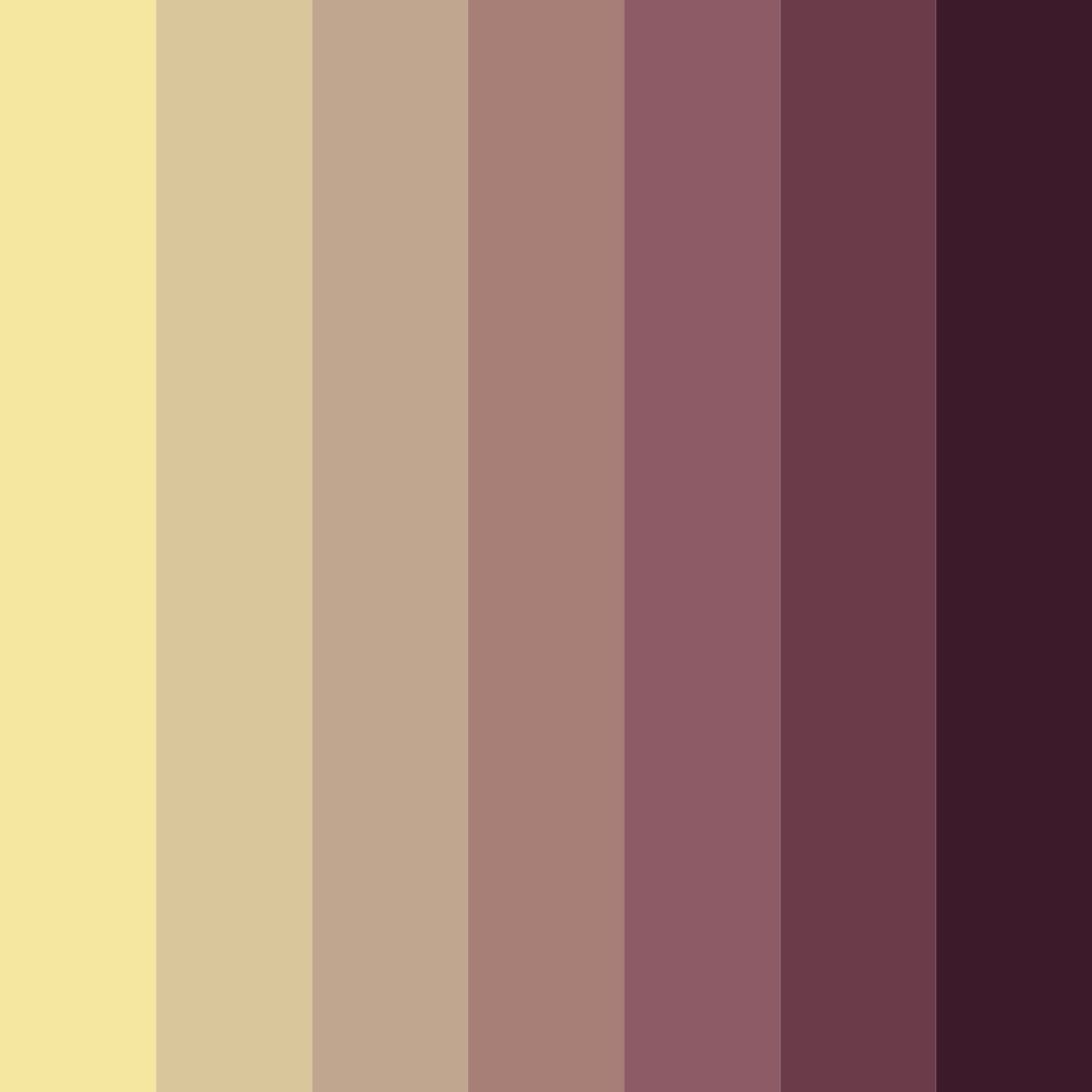 Download earthy brown color palette PNG image (square)