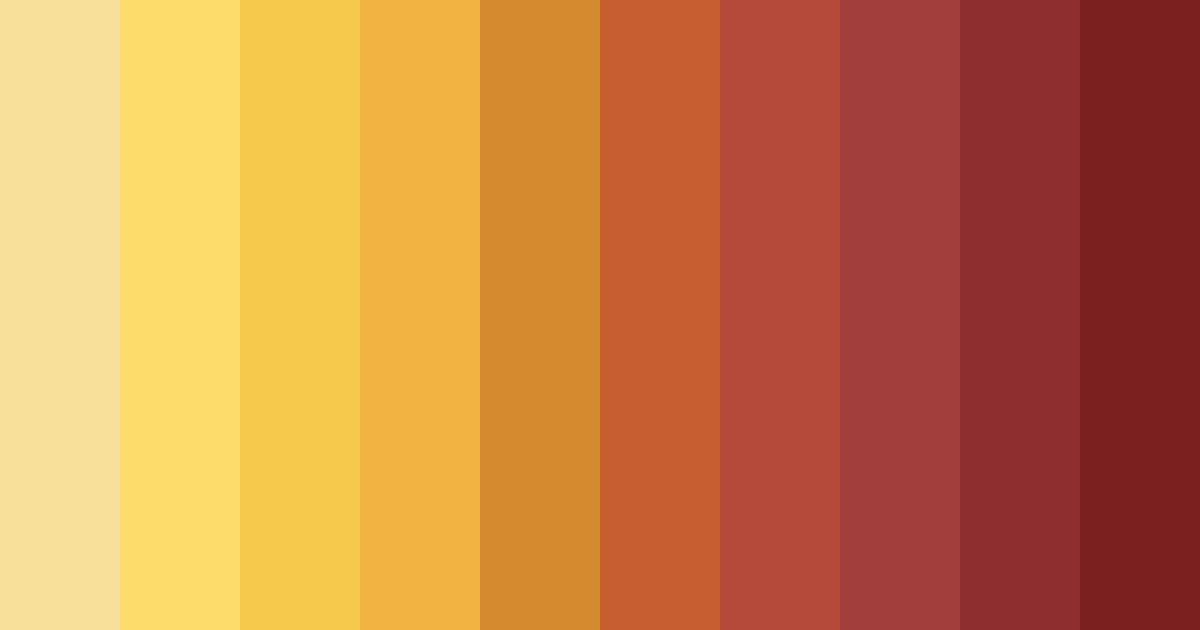 Download sunset harvest color palette PNG image (landscape)