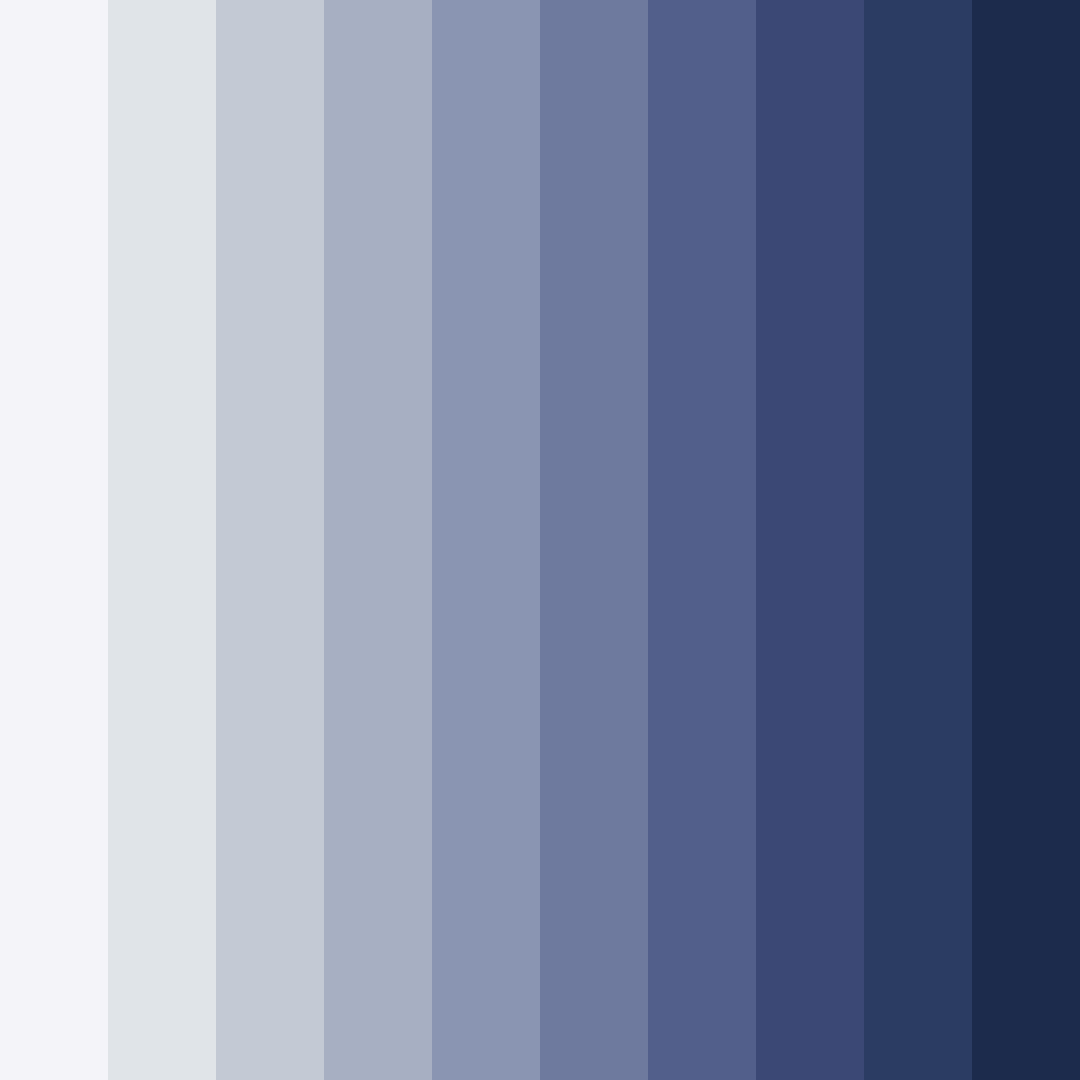 Download shades of platinum color palette PNG image (square)