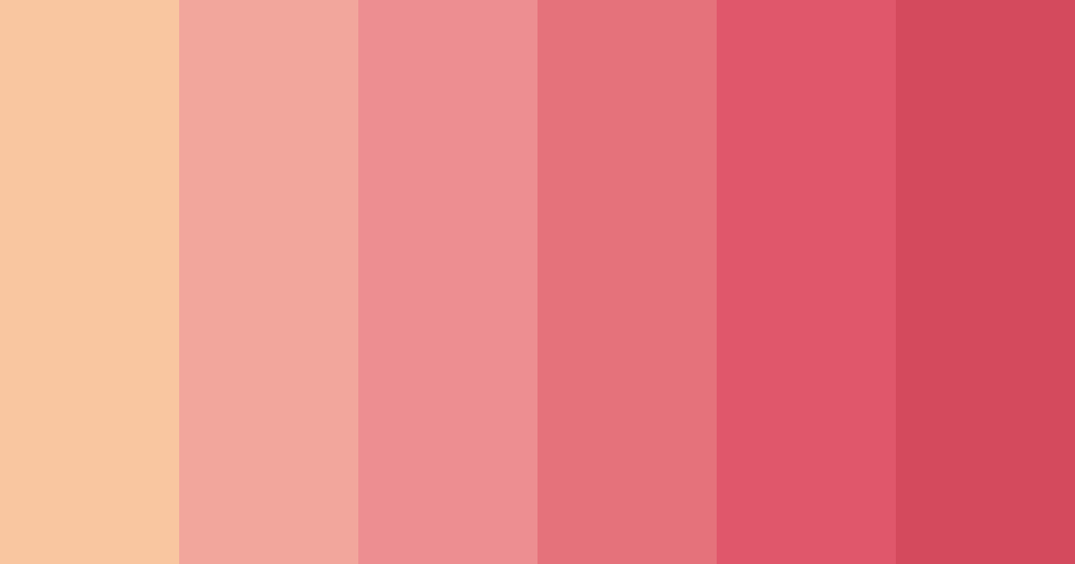 Download pink shades color palette PNG image (landscape)