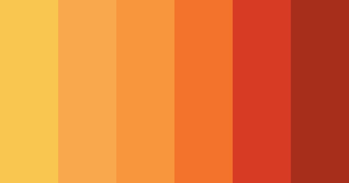 Download harvest blaze color palette PNG image (landscape)