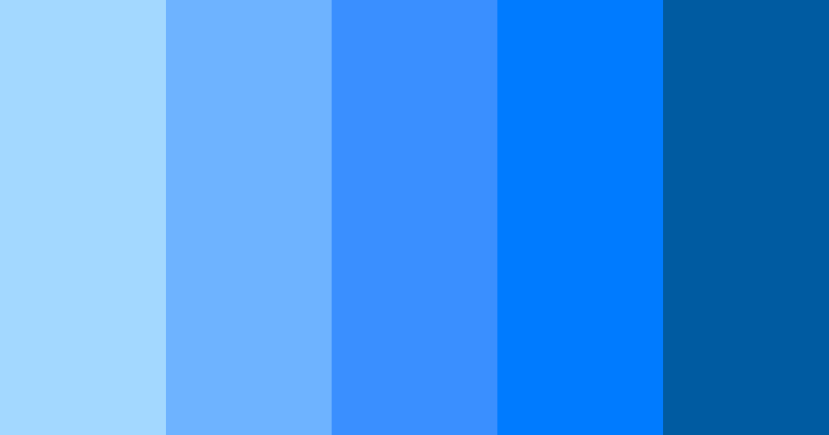 Download azure symphony color palette PNG image (landscape)