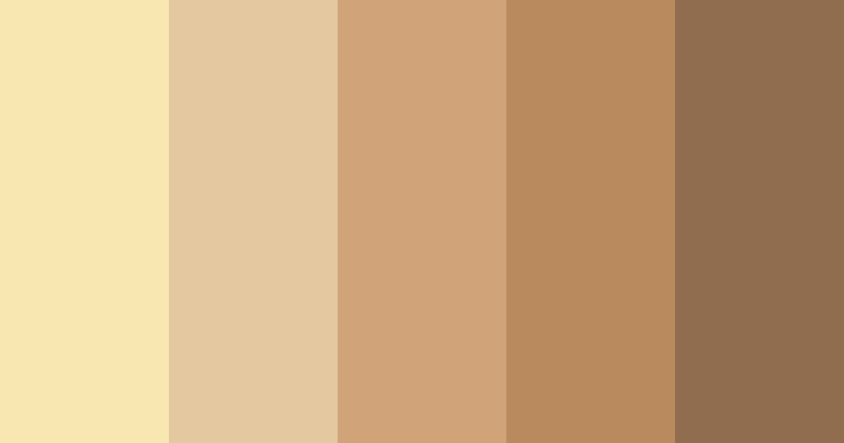 Download sand brown color palette PNG image (landscape)