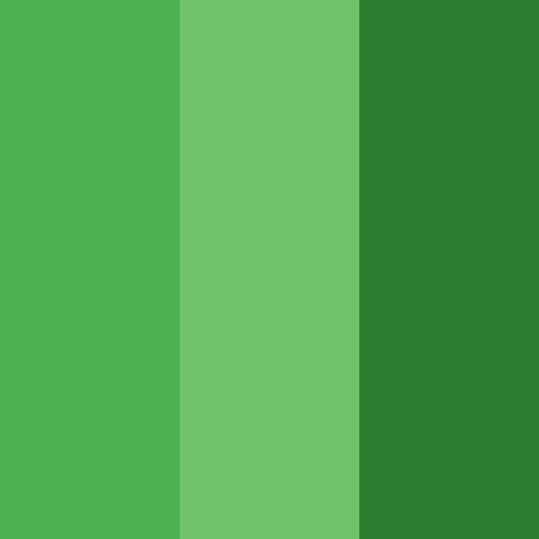 Download emerald grove color palette PNG image (square)
