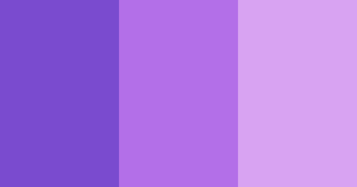 Download purple dreams color palette PNG image (landscape)