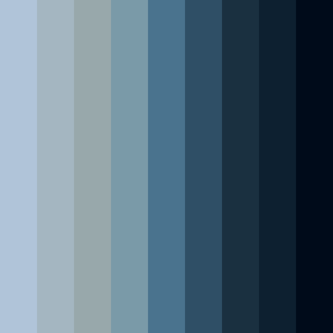 Download misty depths color palette PNG image (square)
