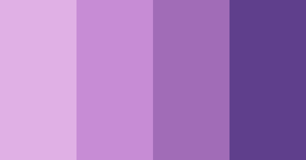 Download purple sunset color palette PNG image (landscape)