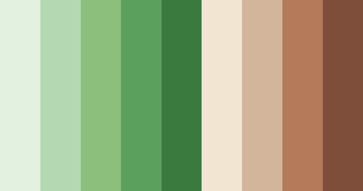 Download autumn grove color palette PNG image (landscape)