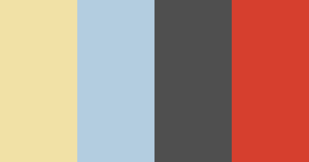 Download bold blue color palette PNG image (landscape)