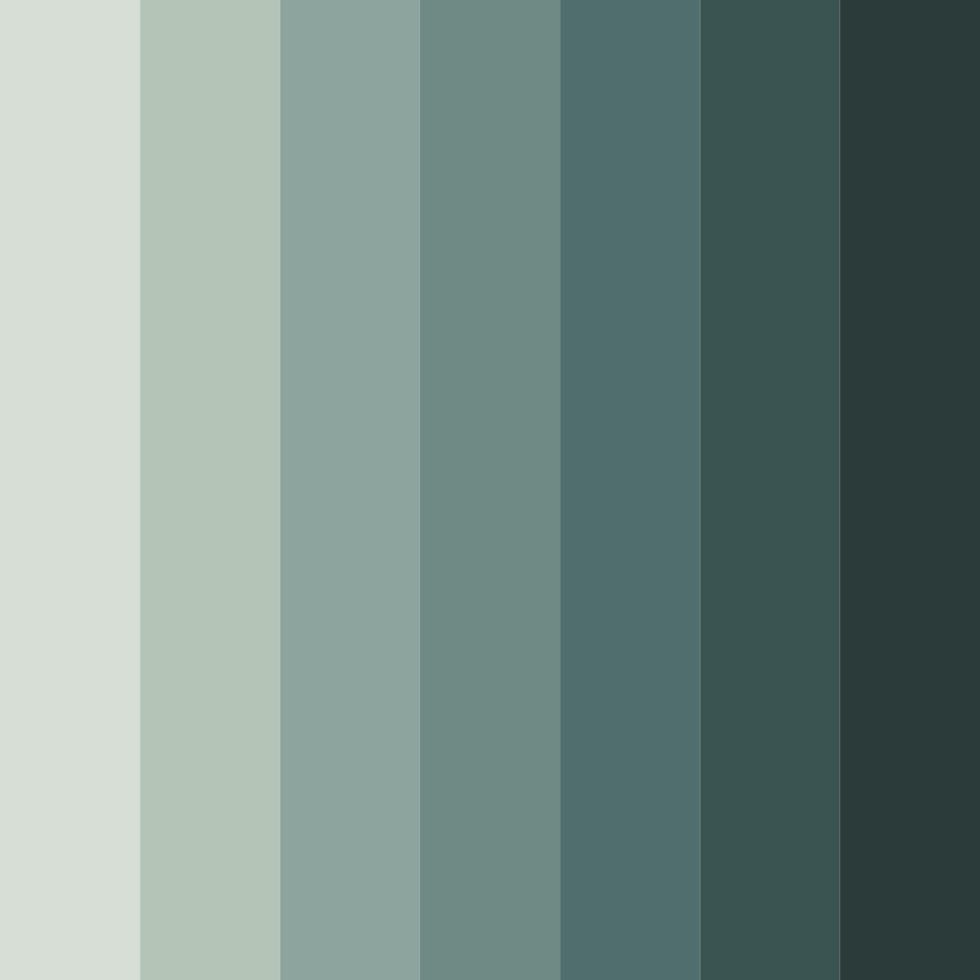 Download misty forest whisper color palette PNG image (square)