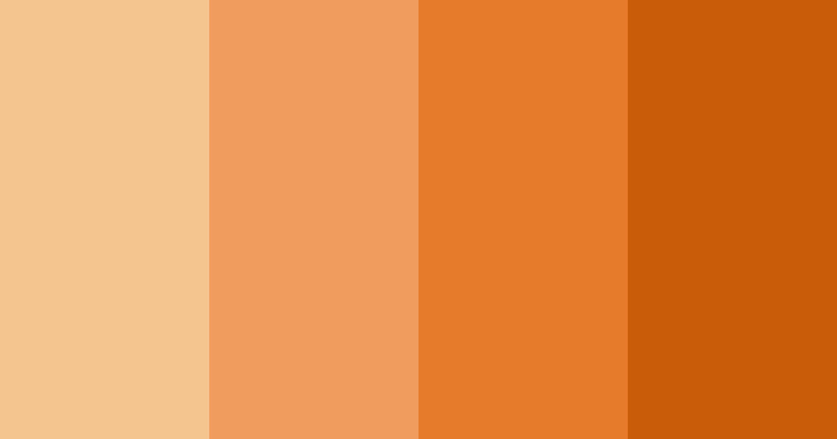 Download citrus whiskers color palette PNG image (landscape)