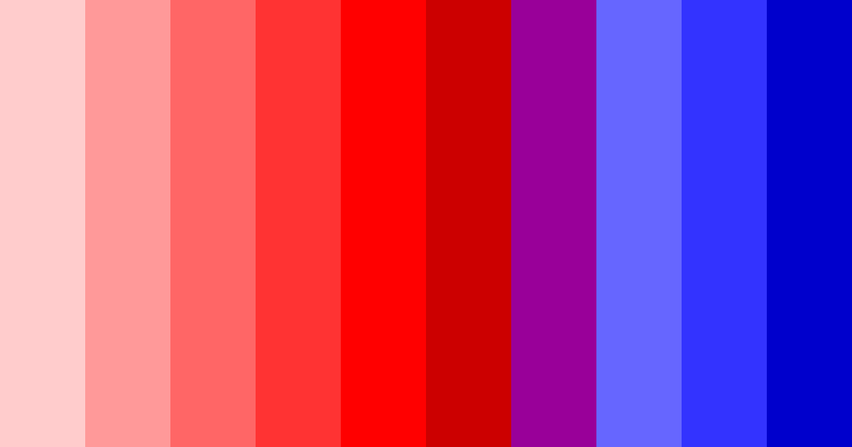 Download red to blue color palette PNG image (landscape)