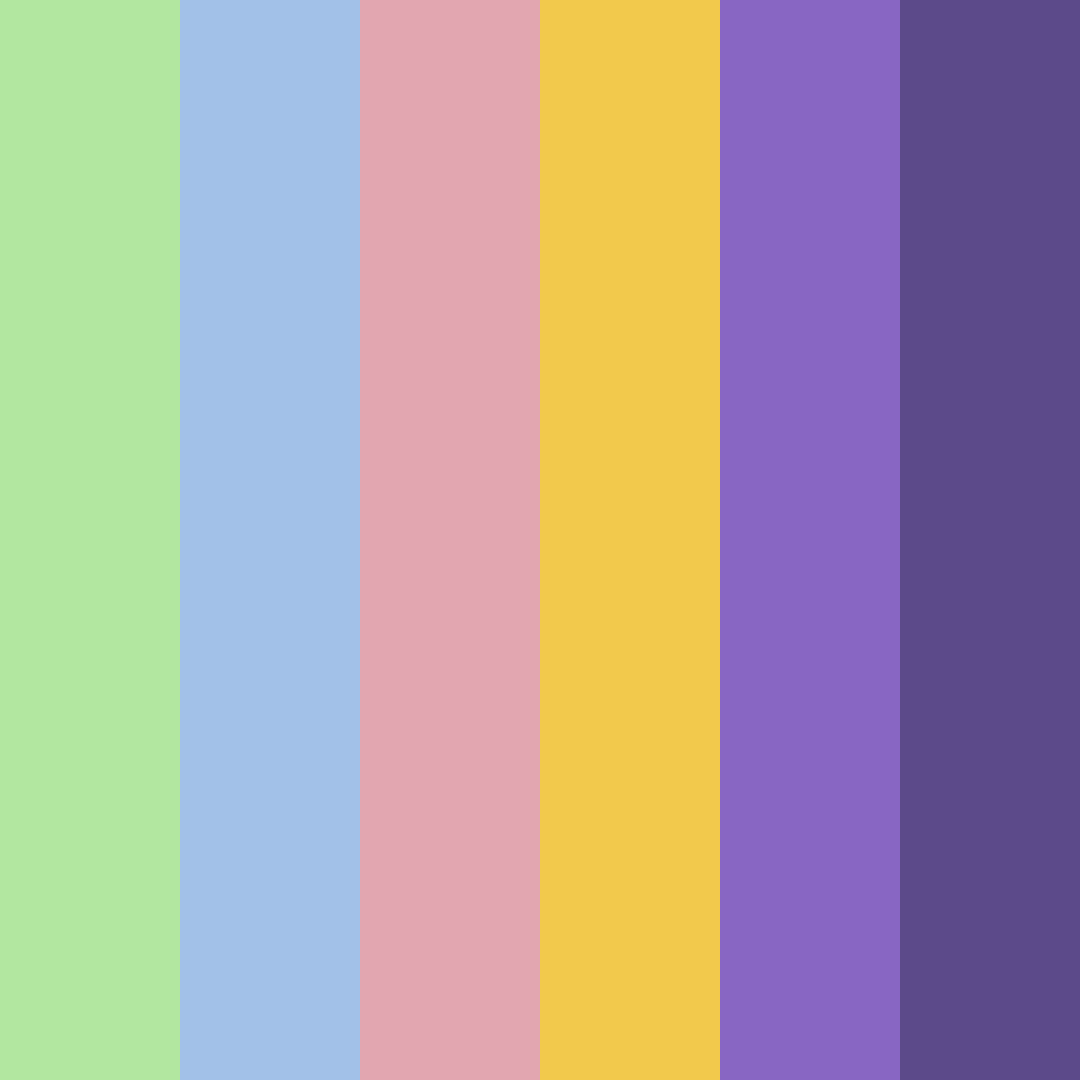 Download vibrant violet color palette PNG image (square)
