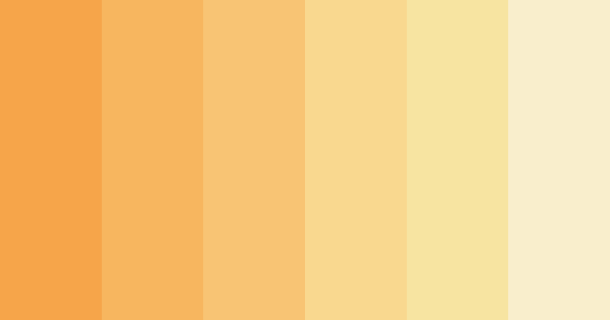 Download warm orange color palette PNG image (landscape)