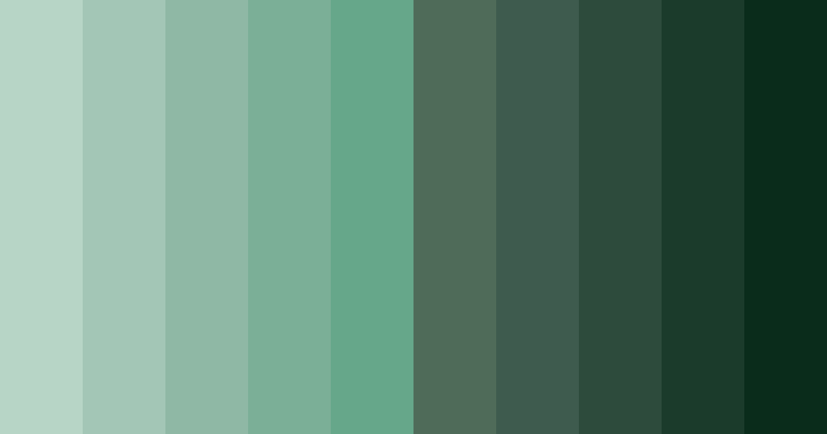 Download emerald canopy color palette PNG image (landscape)