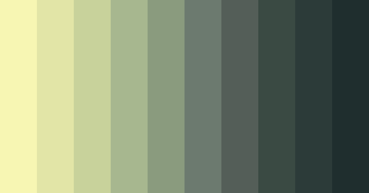 Download mossy meadow serenity color palette PNG image (landscape)