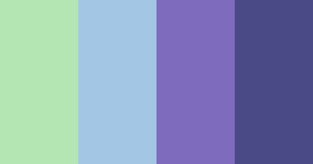 Download dreamy meadow mist color palette PNG image (landscape)