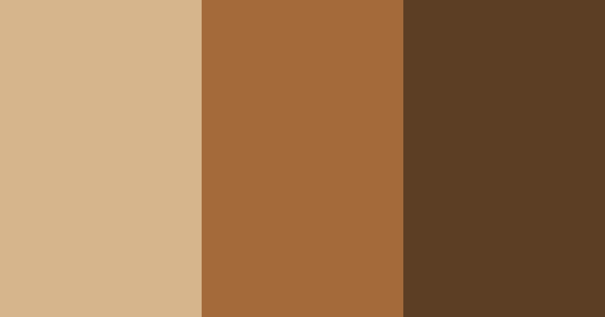 Download warm brown color palette PNG image (landscape)