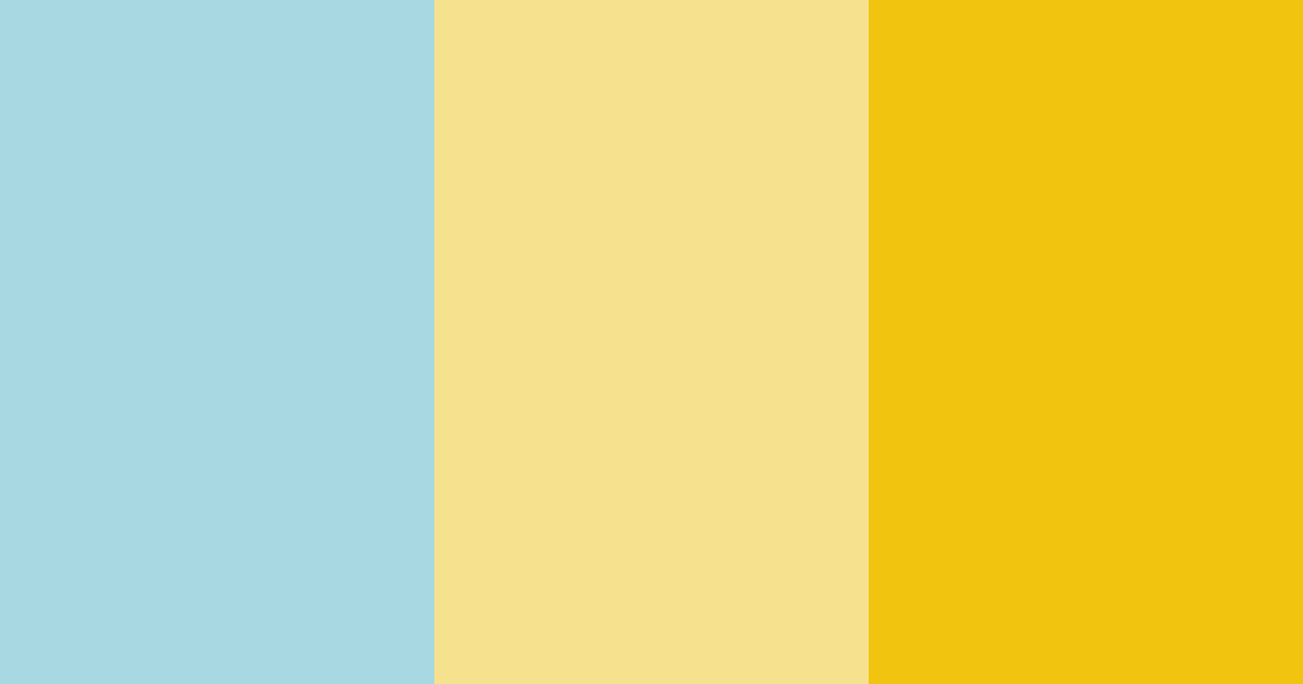 Download seaside sunshine color palette PNG image (landscape)