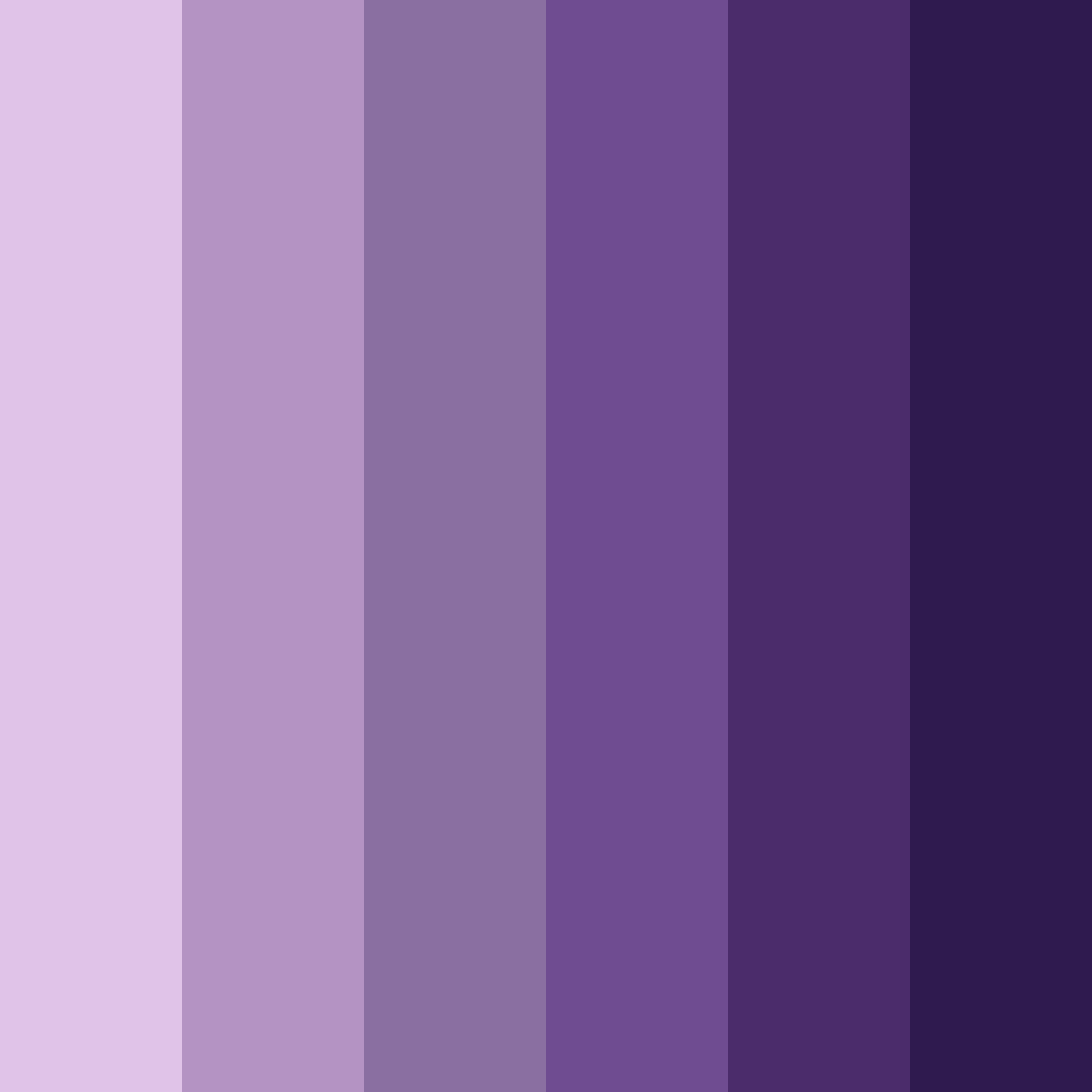Download purple dream color palette PNG image (square)