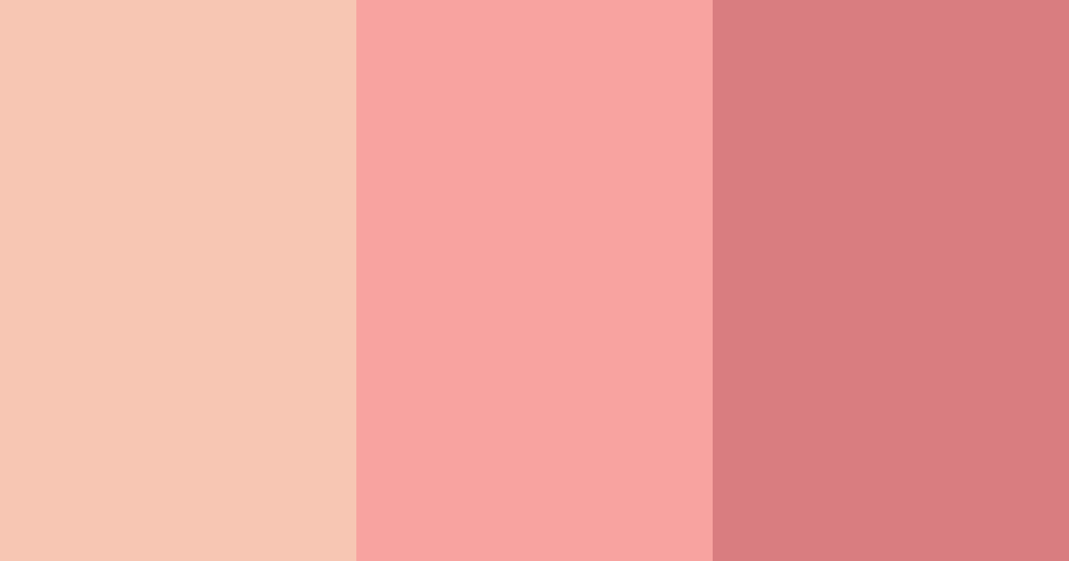 Download pink bean color palette PNG image (landscape)