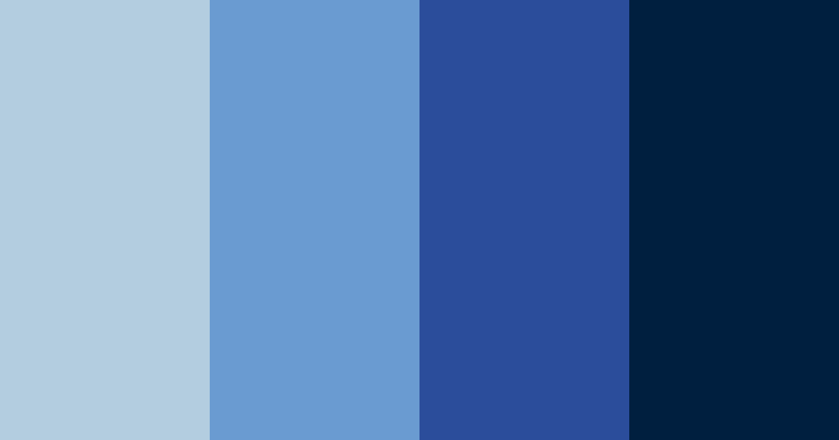 Download navy shades color palette PNG image (landscape)