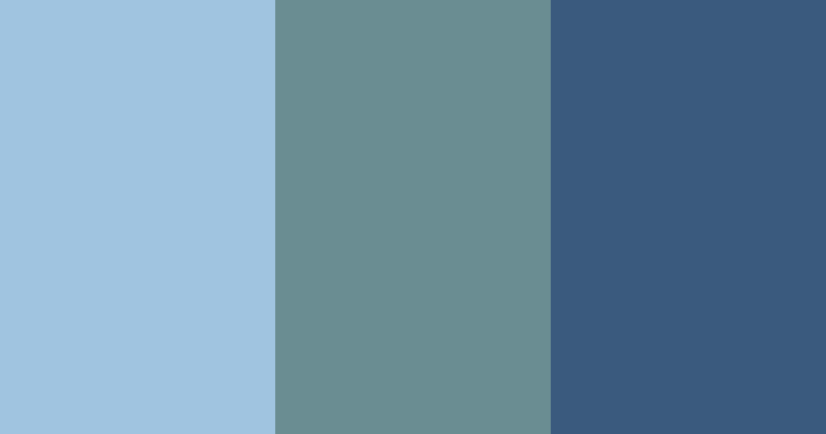 Download frozen blue color palette PNG image (landscape)