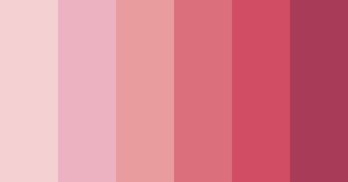 Download pink rose garden color palette PNG image (landscape)