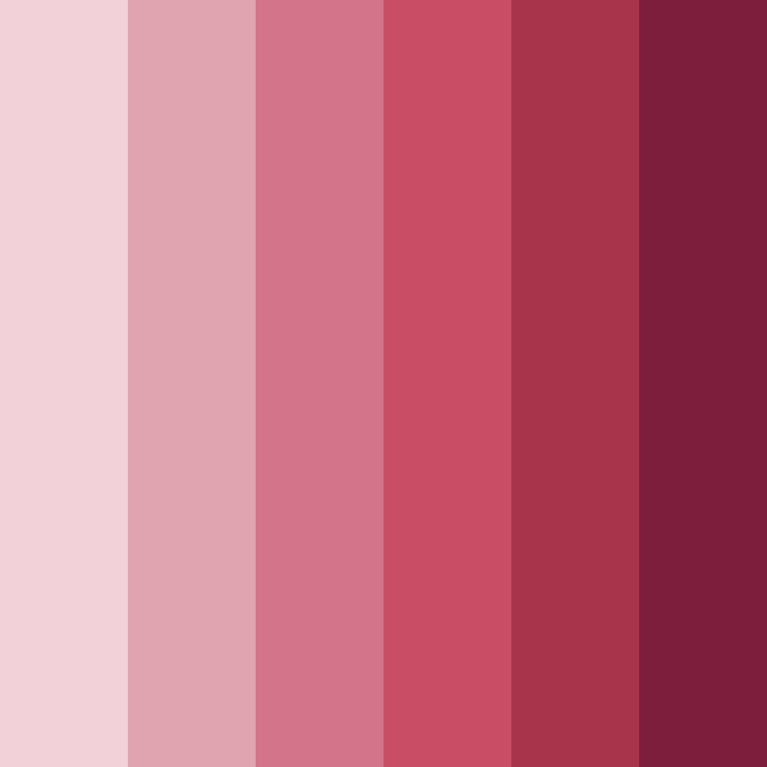 Download rose nightfall color palette PNG image (square)