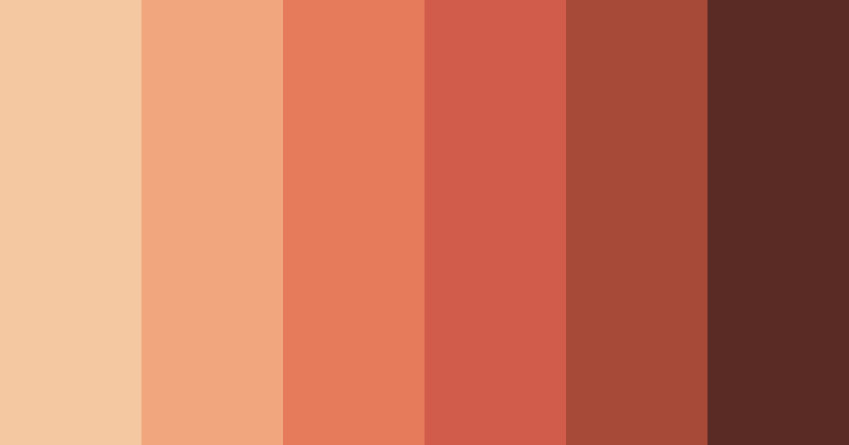 Download ember glow color palette PNG image (landscape)