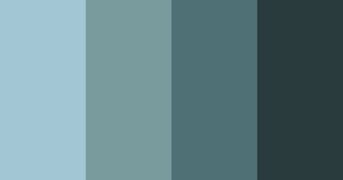Download tidal tranquility color palette PNG image (landscape)
