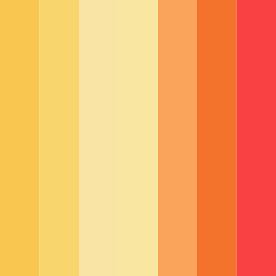 Download golden harvest ember color palette PNG image (square)