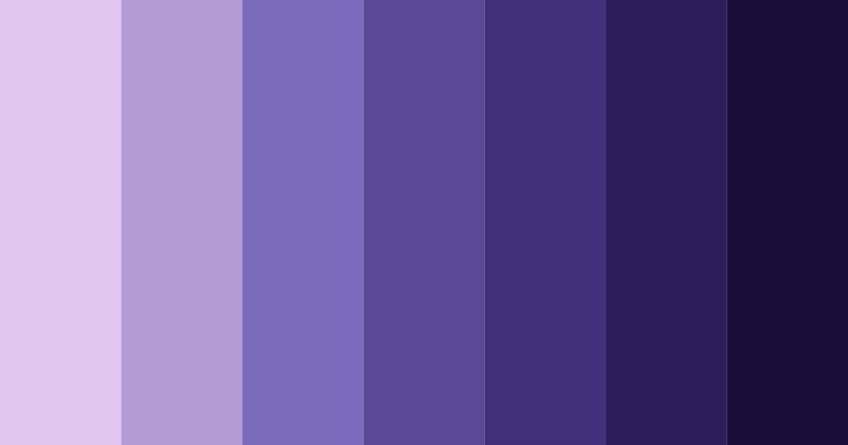 Download purple galaxy color palette PNG image (landscape)