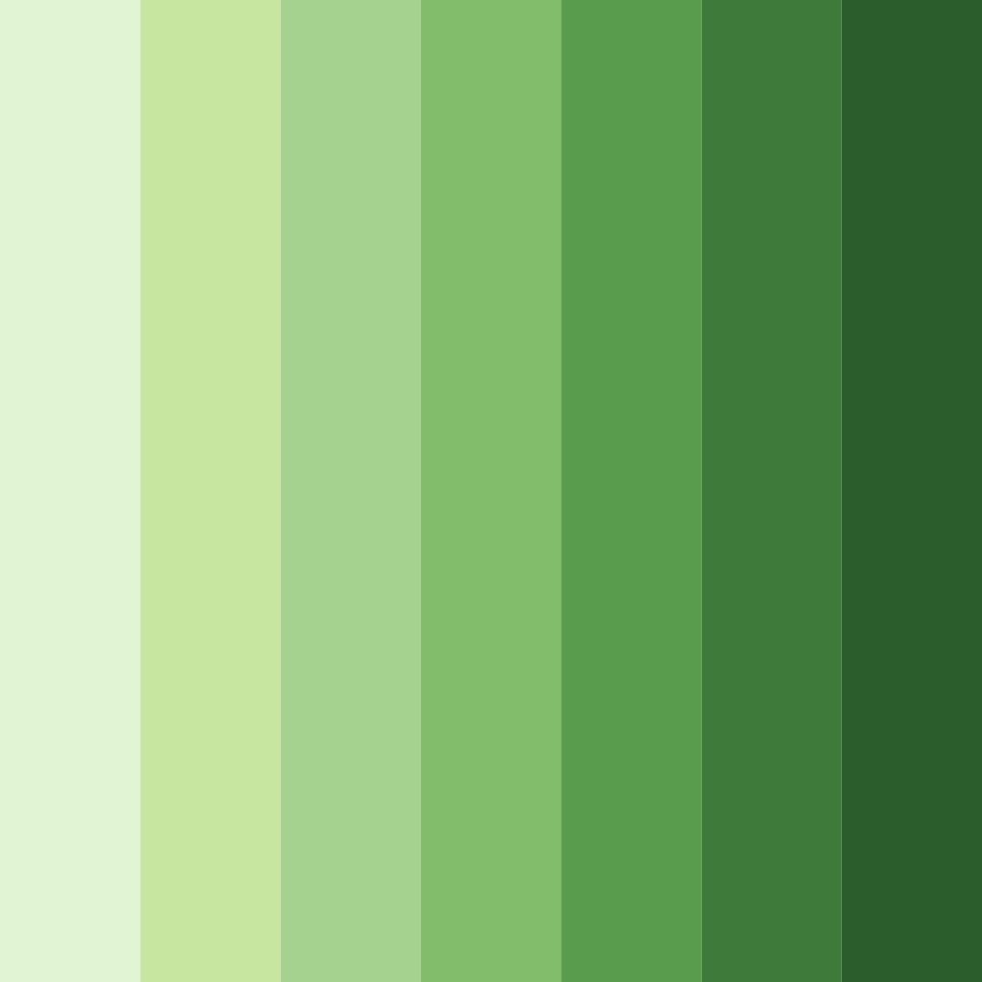 Download fresh sprout symphony color palette PNG image (square)