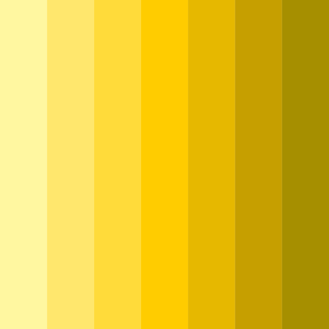 Download golden sunrise color palette PNG image (square)