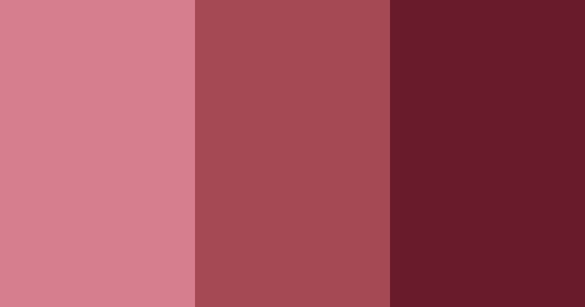 Download dark burgundy color palette PNG image (landscape)