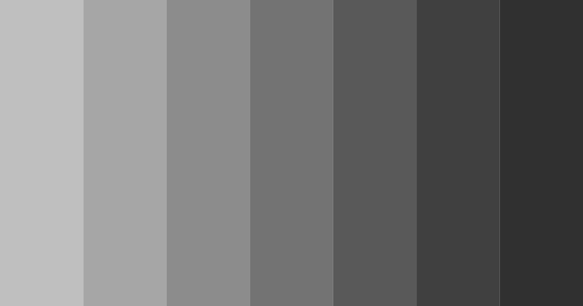 Download shades of urban steel color palette PNG image (landscape)